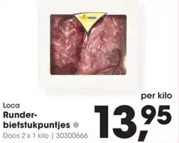 Hanos Loca Runder biefstukpuntjes aanbieding