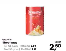 Hanos Grozette Strooikaas aanbieding