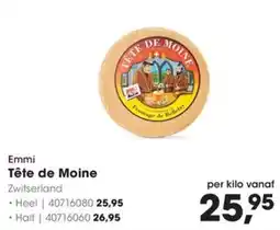 Hanos Emmi Tête de Moine aanbieding