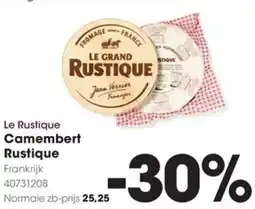 Hanos Le Rustique Camembert Rustique aanbieding