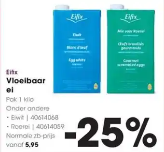 Hanos Eifix Vloeibaar ei aanbieding