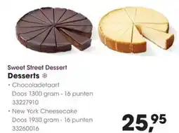 Hanos Sweet Street Dessert Desserts aanbieding