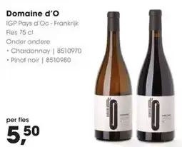 Hanos Domaine d'O aanbieding