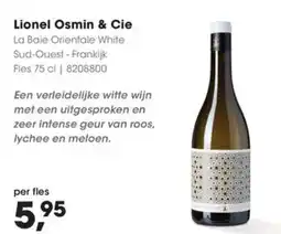 Hanos Lionel Osmin & Cie La Baie Orientale White aanbieding