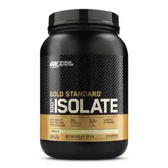 Decathlon Wei-isolaat - 100% Isolaat Gold Standard (930g) - Vanille aanbieding