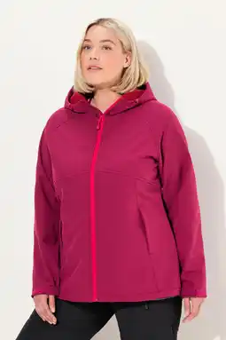 Decathlon Dames Softshelljas capuchon ritszakken klittenband aanbieding