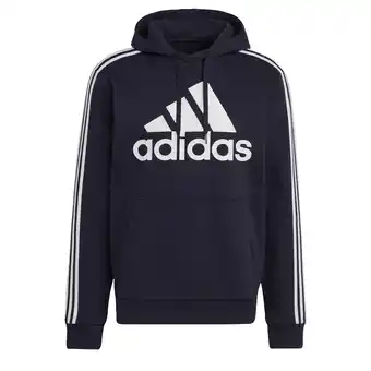 Decathlon Essentials Fleece 3-Stripes Logo Hoodie aanbieding