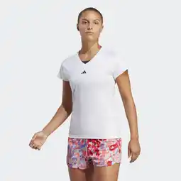 Decathlon AEROREADY Train Essentials Minimal Branding V-hals T-shirt aanbieding