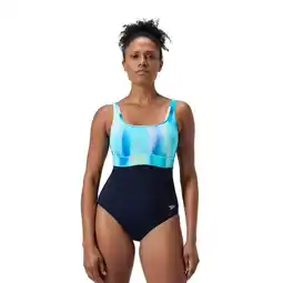Decathlon Dames zwempak uit 1 stuk Speedo Eco New Contour Eclipse Pr aanbieding