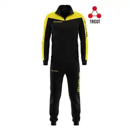 Decathlon Givova Roma Sportset voor Heren - Zwart en Geel aanbieding