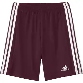 Decathlon Adidas Squadra 21 Kinder Shorts Team Maroon/White (116cm) aanbieding