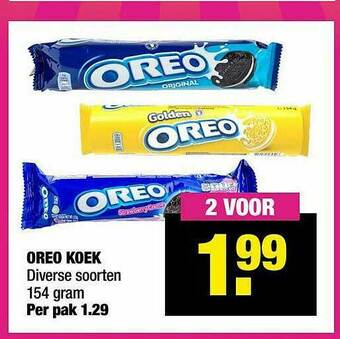Big Bazar Oreo Koek aanbieding