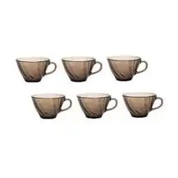Electro Depot DURALEX Set van 6 Beau Rivage-Glazen 18cl aanbieding