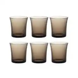 Electro Depot DURALEX Set Glazen Lys x6 21cl Sepia aanbieding