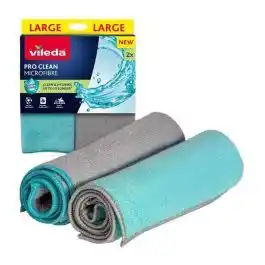 Electro Depot Microvezeldoekjes X2 VILEDA PRO CLEAN aanbieding