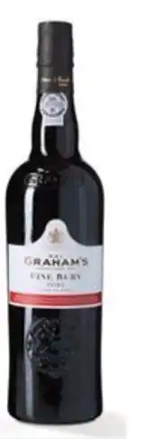Hanos Graham's fine ruby port aanbieding