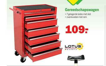 Van Cranenbroek Gereedschapswagen aanbieding