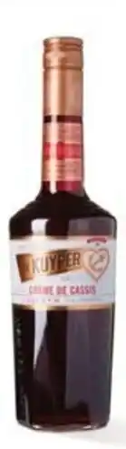 Hanos De kuyper crème de cassis aanbieding