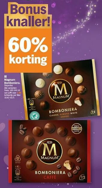 Albert Heijn Magnum bomboniera aanbieding
