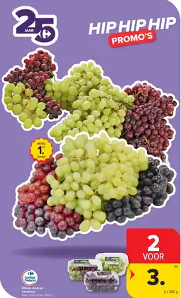 Carrefour Pitloze druiven Carrefour aanbieding