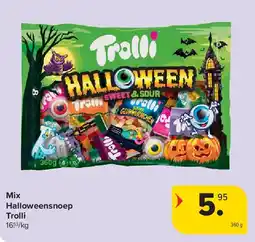 Carrefour Mix Halloweensnoep Trolli aanbieding