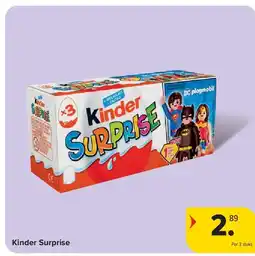 Carrefour Kinder Surprise aanbieding