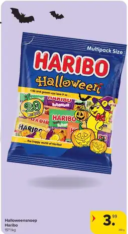 Carrefour Halloweensnoep Haribo aanbieding