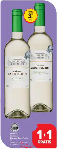 Carrefour Frankrijk Bordeaux Château Saint-Florin aanbieding