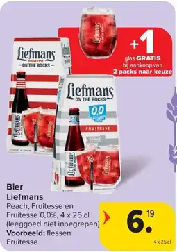 Carrefour Bier Liefmans aanbieding