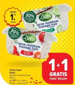 Carrefour Verse kaas Délio aanbieding