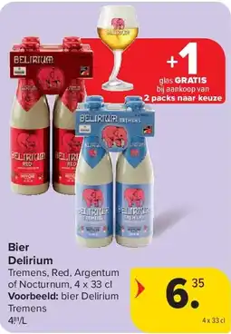 Carrefour Bier Delirium aanbieding