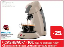 Carrefour Espressomachine Senseo HD7806/35 aanbieding
