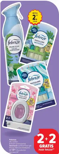 Carrefour Febreze aanbieding