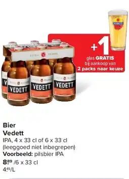 Carrefour Bier Vedett aanbieding