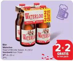 Carrefour Bier Waterloo aanbieding