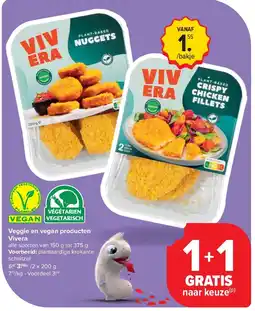 Carrefour Veggie en vegan producten Vivera aanbieding