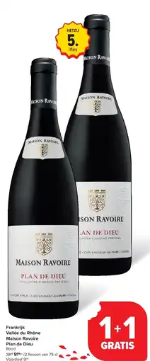 Carrefour Frankrijk Vallée du Rhône Maison Ravoire Plan de Dieu aanbieding