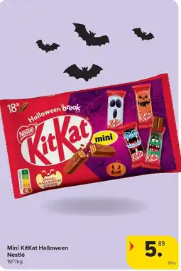Carrefour Mini KitKat Halloween Nestlé aanbieding