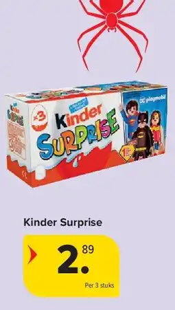 Carrefour Kinder Surprise aanbieding