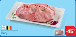 Carrefour Heel varkensspieringgebraad Carrefour aanbieding