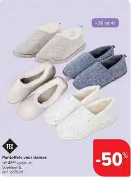 Carrefour Pantoffels voor dames aanbieding