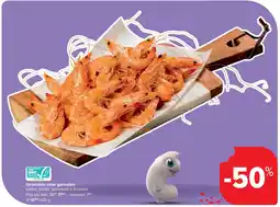 Carrefour Gekookte roze garnalen aanbieding