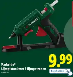 Lidl ParksideⓇ Lijmpistool met 3 lijmpatronen aanbieding