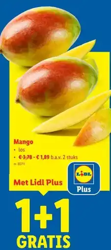 Lidl Mango aanbieding
