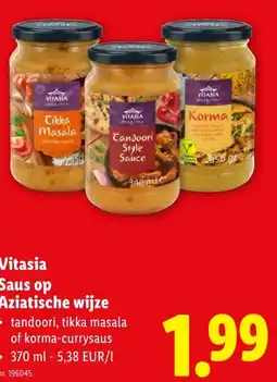 Lidl Vitasia Saus op Aziatische wijze aanbieding