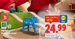 Lidl lupiluⓇ Houten treinset aanbieding
