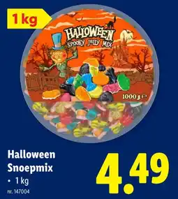 Lidl Halloween Snoepmix aanbieding