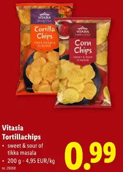 Lidl Vitasia Tortillachips aanbieding