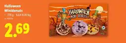 Lidl Halloween Minidonuts aanbieding