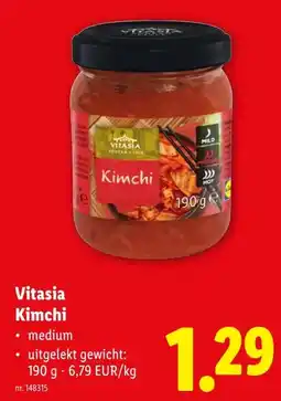 Lidl Vitasia Kimchi aanbieding